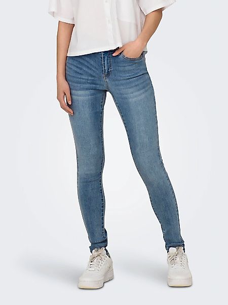 ONLY Skinny-fit-Jeans "ONLWAUW MID SKINNY DNM GUABOX" günstig online kaufen