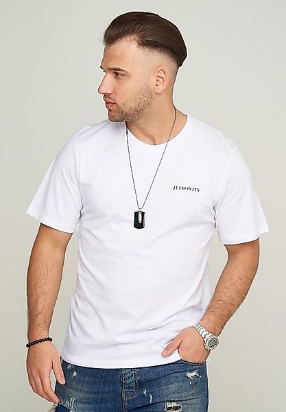 Jack & Jones T-Shirt JCOROUND INFINITY Männer Shirt mit Rundhalsausschnitt günstig online kaufen