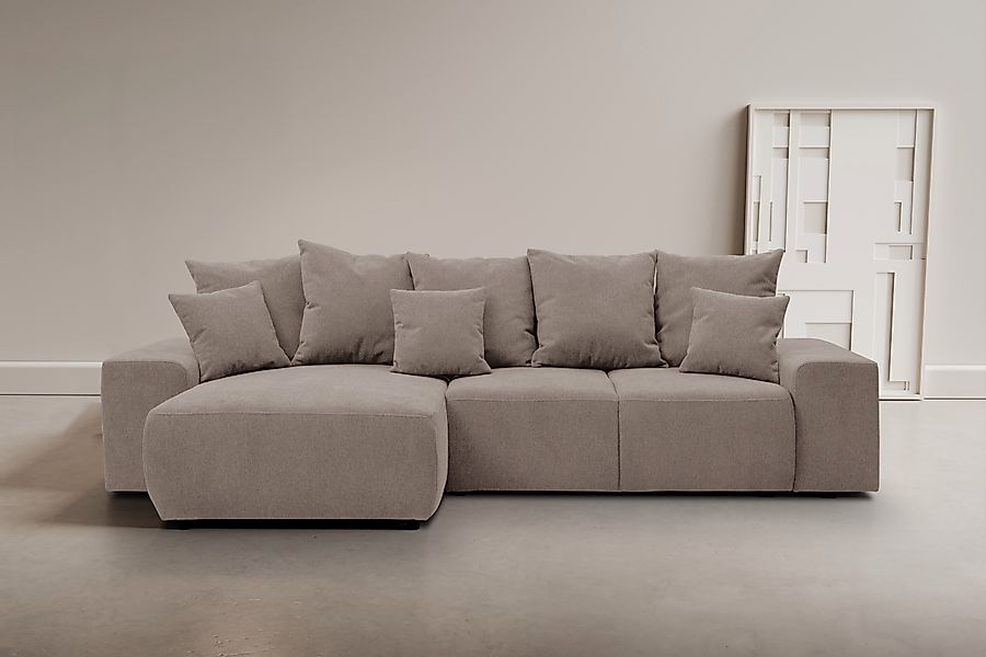 WERK2 Ecksofa »Riwa, modernes Sofa zum Kuscheln und Entspannen, Breite 300c günstig online kaufen