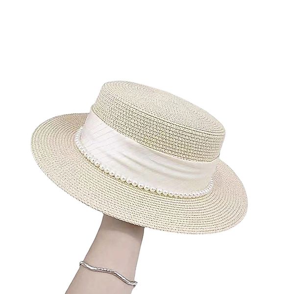 YRIIOMO Sonnenhut Eleganter Strohhut, Damen-Sonnenhut mit günstig online kaufen