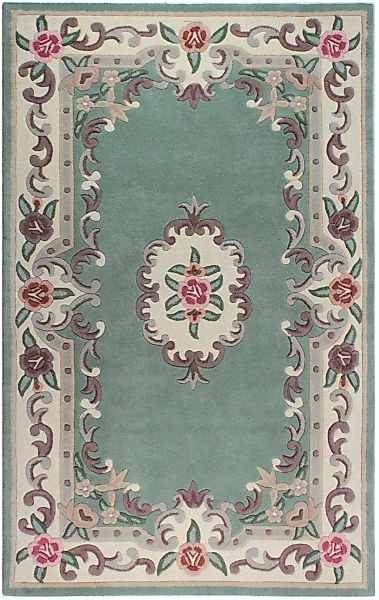 FLAIR RUGS Wollteppich "Aubusson" rechteckig 10 mm Höhe günstig online kaufen