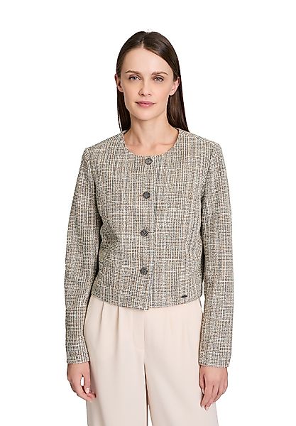 Betty&Co Kurzblazer "Betty & Co Blazer-Jacke mit Knöpfen", Kragen günstig online kaufen