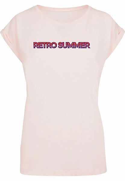 Merchcode T-Shirt "Merchcode Damen Ladies Summer - Retro T-Shirt" günstig online kaufen