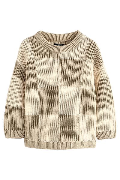 Next Strickpullover Gestrickter Rundhalspullover (1-tlg) günstig online kaufen