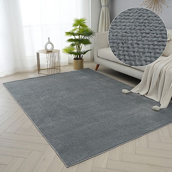 my home Fellteppich Valeria Rabbit mit günstig online kaufen