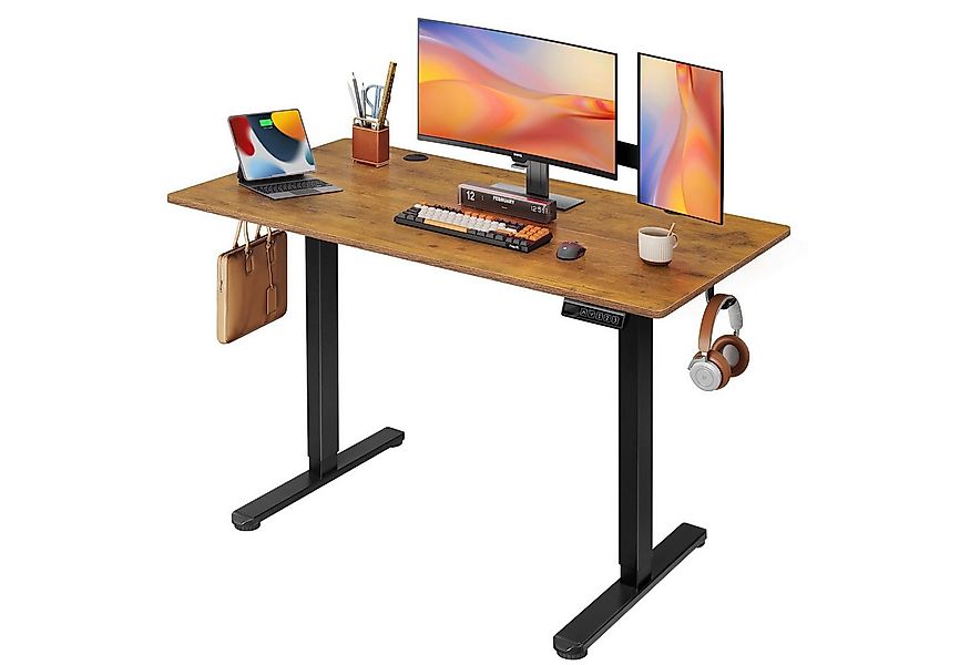 DEVAISE Schreibtisch Höhenverstellbarer Schreibtisch elektrisch 100×60 cm ( günstig online kaufen