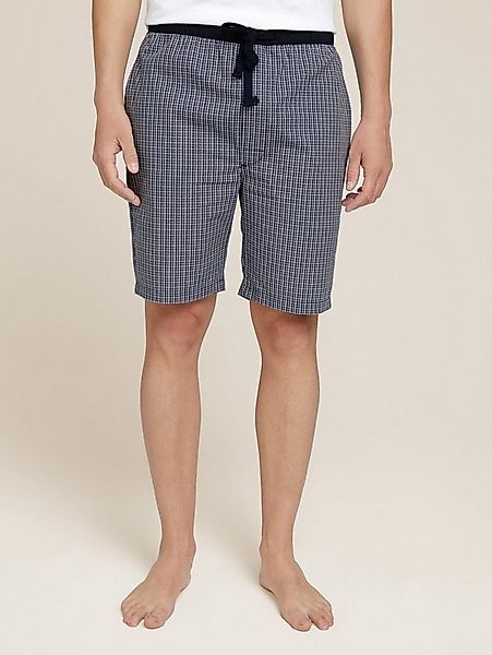 TOM TAILOR Pyjamahose Unterwäsche Pyjama-Shorts aus Baumwolle mit Karomuste günstig online kaufen