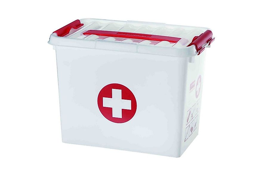 Sunware Aufbewahrungsbox Q-line First Aid Box mit Einsatz, mit Griff günstig online kaufen