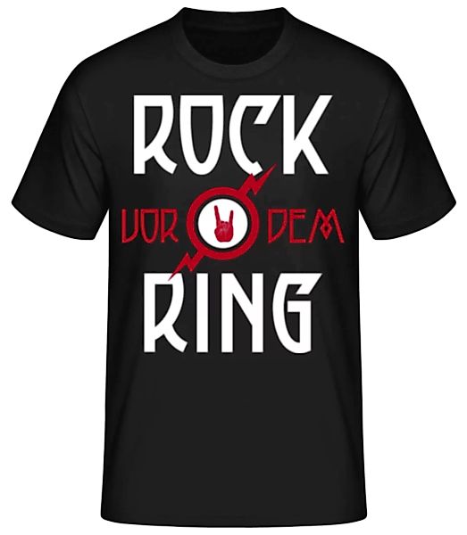 JGA Rock Vor Dem Ring · Männer Basic T-Shirt günstig online kaufen
