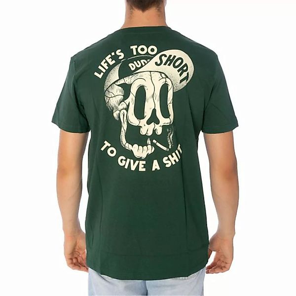 The Dudes T-Shirt The Dudes Too Short Smoker T-Shirt Herren Shirt botgreen günstig online kaufen