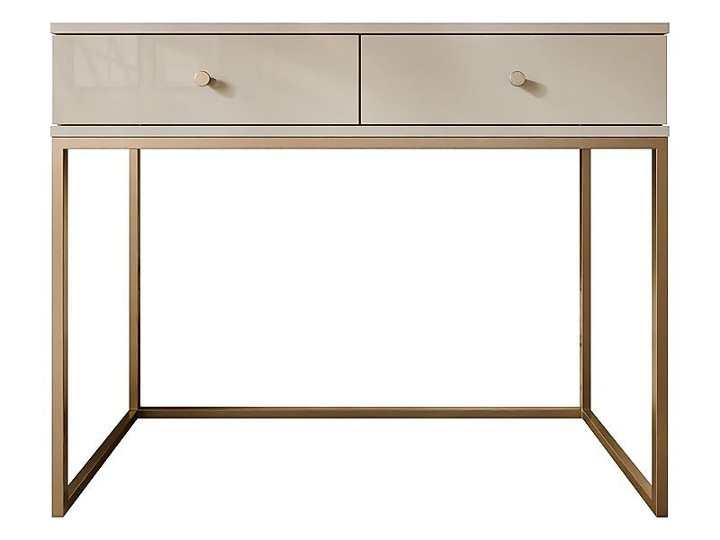 MIRJAN24 Schminktisch Esipix (mit zwei Schubladen), 100x40x80 cm, Untergest günstig online kaufen