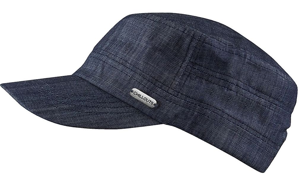 chillouts Army Cap "Corfu Hat" Denim-Look günstig online kaufen