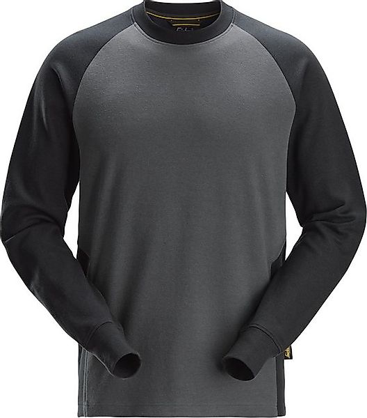 Snickers Workwear Rundhalspullover 2-Farben Sweatshirt günstig online kaufen