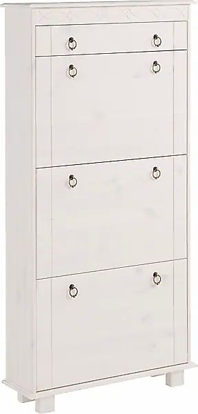 Home affaire Schuhschrank "Indra" aus massiver Kiefer, FSC, Breite 70 cm, P günstig online kaufen