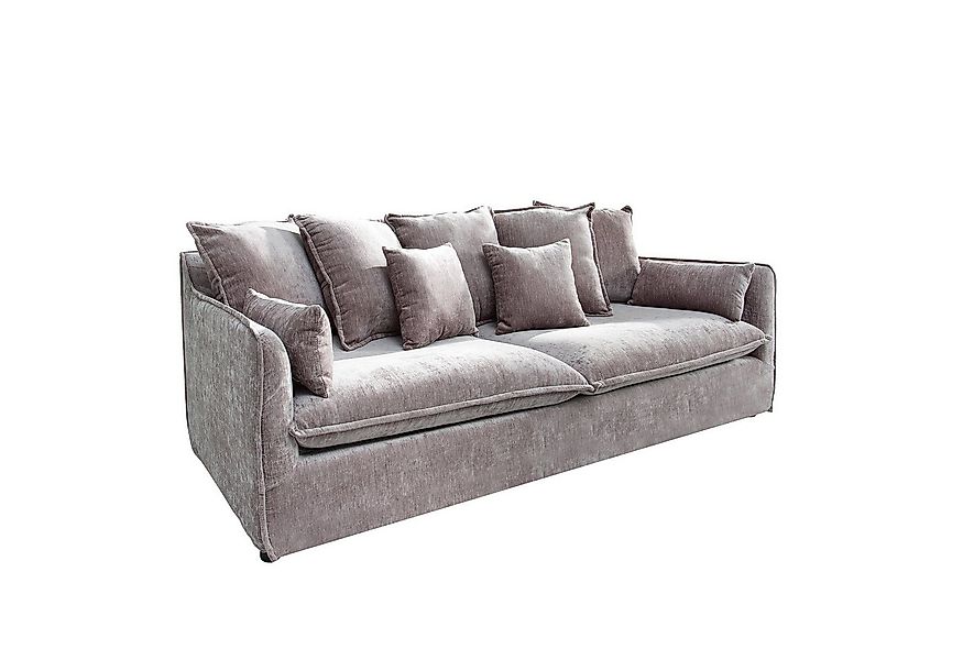 riess-ambiente 3-Sitzer HEAVEN 210cm taupe · Hussensofa inkl. Kissen und ab günstig online kaufen