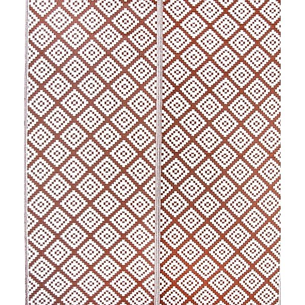 Jet-Line Outdoorteppich Austin Braun mit Geometrischen Mustern 240 x 300 cm günstig online kaufen