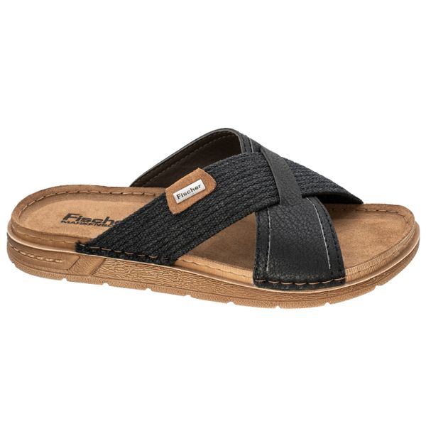 Fischer-Markenschuh Marco Pantolette aus Vegano (Lederimitat), günstig online kaufen