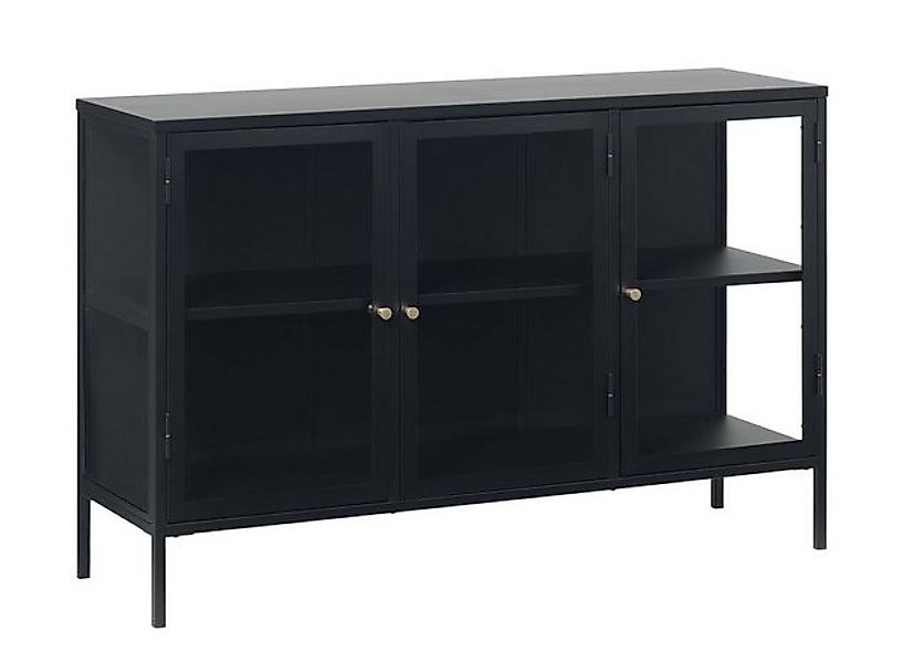 möbelando Vitrine CARMEL (B/H/T: 132x85x40 cm) günstig online kaufen