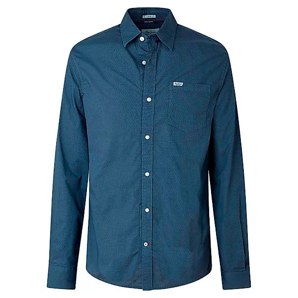 Pepe Jeans Peters Langarm Hemd S Scout Blue günstig online kaufen
