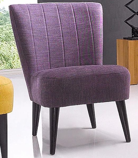 ATLANTIC home collection Cocktailsessel "Jan" mit Wellenunterfederung, Mass günstig online kaufen