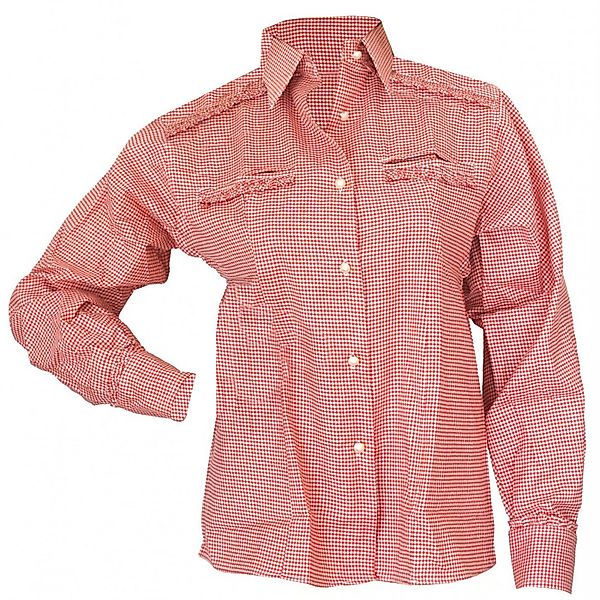 German Wear Trachtenbluse GW1521 Bayerische Langarm günstig online kaufen