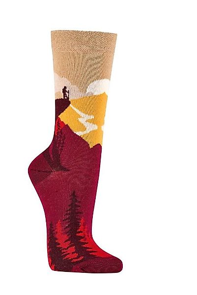 Socks 4 Fun Freizeitsocken Bergglück Socken günstig online kaufen