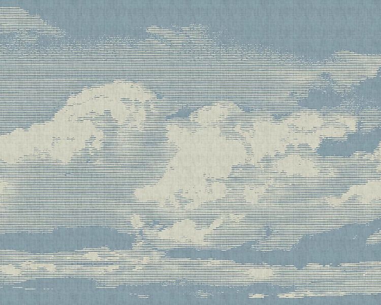 Fototapete "clouds 1" 4,00x2,70 m / Glattvlies Perlmutt günstig online kaufen