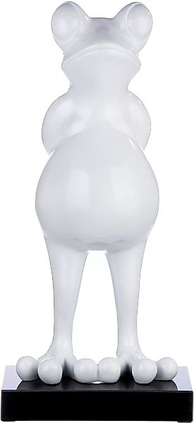 Casablanca by Gilde Tierfigur "Skulptur Frosch weiß" günstig online kaufen