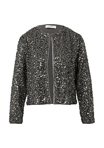 comma Blusenblazer Indoor-Blazer GREY/BLACK günstig online kaufen