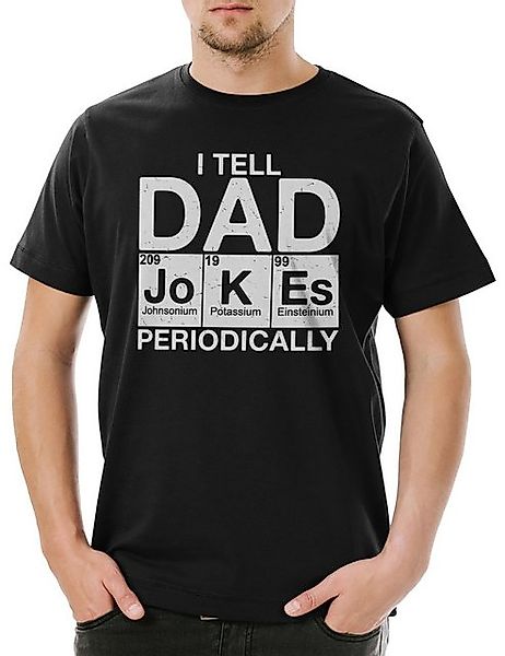 Urban Backwoods Print-Shirt I Tell Dad Jokes Periodically Herren T-Shirt Ch günstig online kaufen