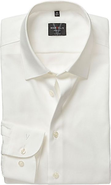 MARVELIS Langarmhemd Kentkragen, Businesshemd, körpernah günstig online kaufen