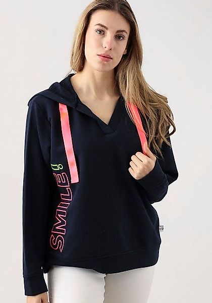 Zwillingsherz Sweatshirt Smile mit breiten Bändern, günstig online kaufen