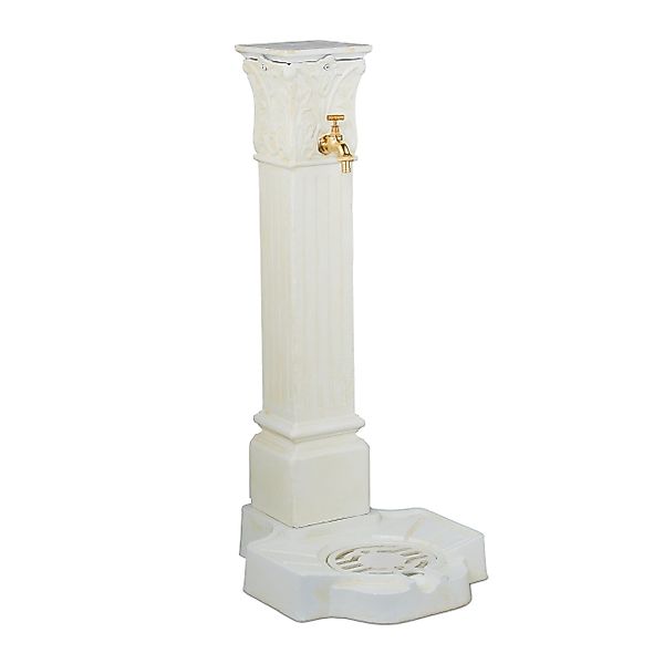 relaxdays Gartenbrunnen Standbrunnen antik 93 cm günstig online kaufen