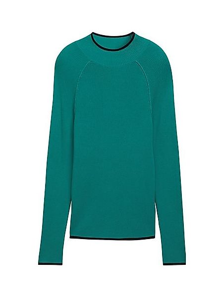 TOM TAILOR Strickpullover rib mock neck pullov günstig online kaufen