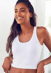 LASCANA ACTIVE Sporttop Crop-Top mit breiten Trägern günstig online kaufen