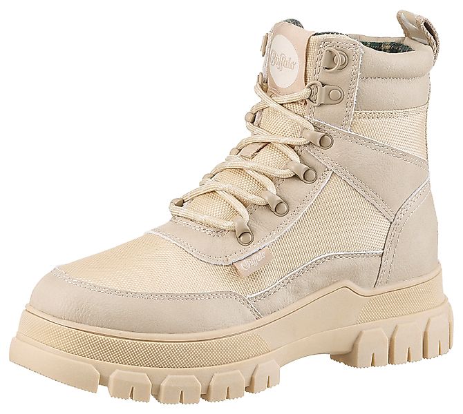 Buffalo NOVA COM VEGAN Schnürboots, Stiefelette, günstig online kaufen