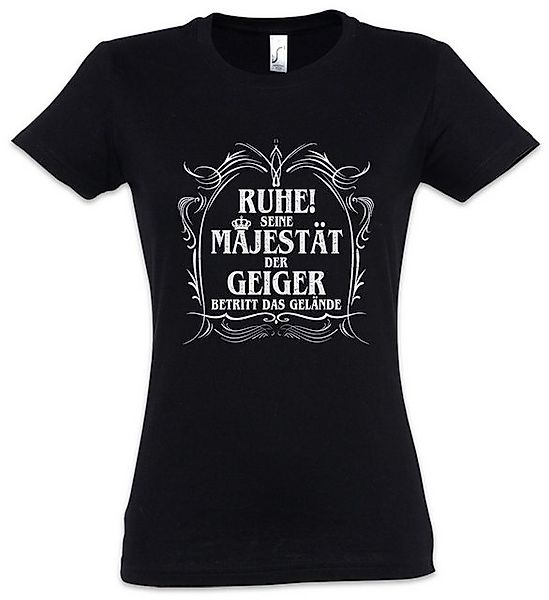 Urban Backwoods Print-Shirt Seine Majestät Der Geiger Damen T-Shirt Geige V günstig online kaufen