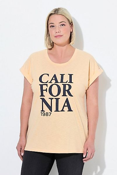 Ulla Popken T-Shirt T-Shirt California Oversized Rundhals Halbarm günstig online kaufen