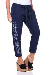 Mississhop Jogginghose Damen Hose Freizeithose Stoffhose günstig online kaufen