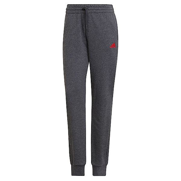Adidas Linear Ft C Hose XS Dark Grey Heather / Vivid Red günstig online kaufen