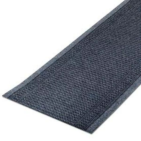 Teppichläufer 'Arosa' graphit-blau 415 x 80 cm günstig online kaufen