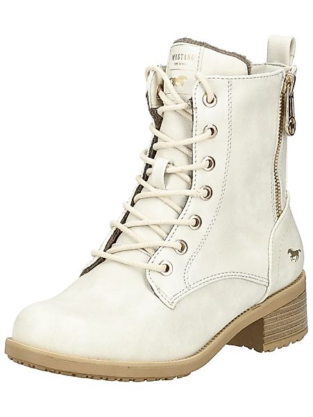 MUSTANG Stiefelette Lederimitat Schnürstiefelette günstig online kaufen
