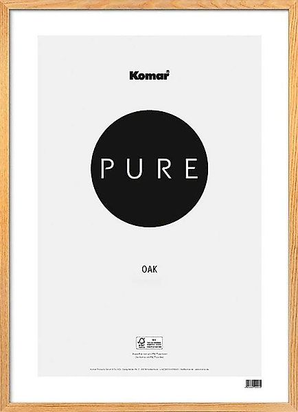 Komar Bilderrahmen Pure, Echtholzrahmen mit hochtransparentem günstig online kaufen