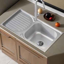 Mucola Edelstahlspüle Edelstahlspüle Spülbecken Einbauspüle Küchenspüle günstig online kaufen