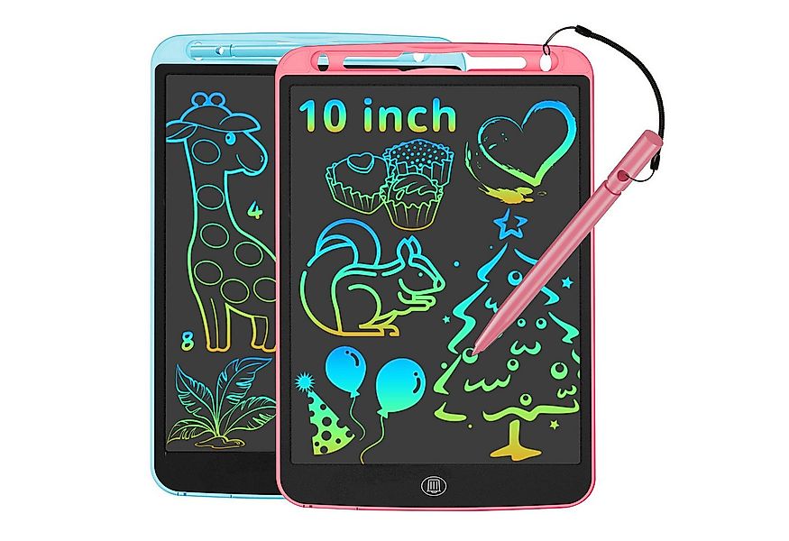 Comfy Mate Zaubertafel 2 Stück LCD Schreibtafel 10 Zoll Kinder Maltafel Tab günstig online kaufen