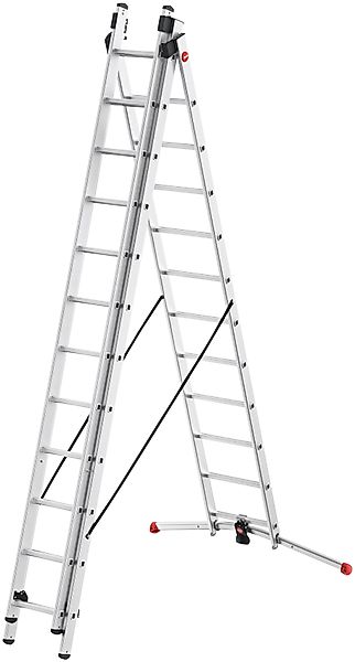 Hailo Anlegeleiter S100 ProfiLOT, Aluminium Kombileiter günstig online kaufen