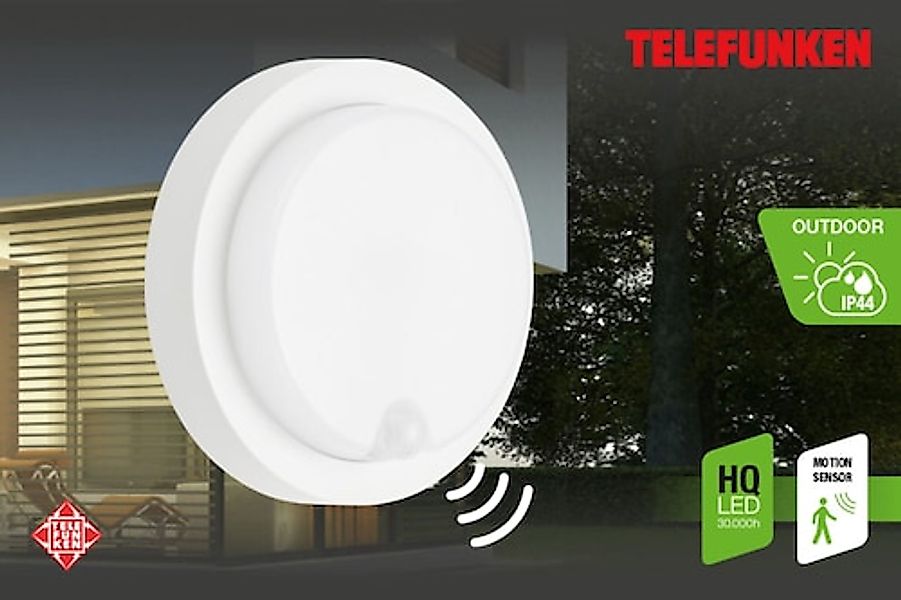 Telefunken LED Außen-Wandleuchte »DORTMUND« günstig online kaufen