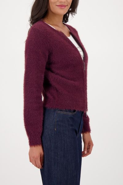 Monari Strickjacke Jacke Strickjacke Plüsch Regular günstig online kaufen