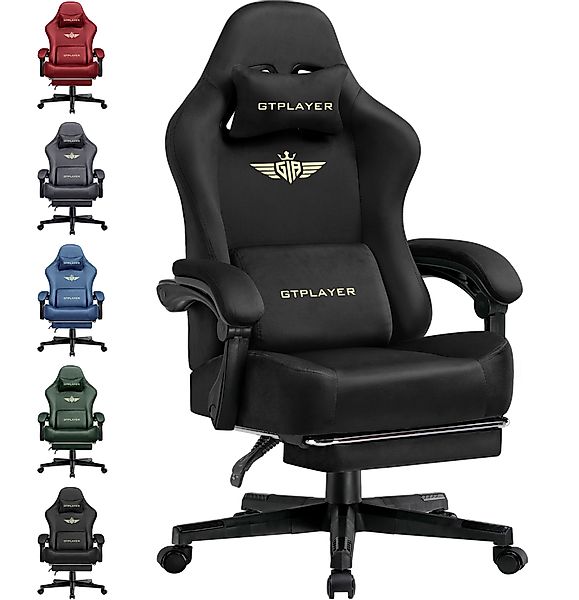 GTPLAYER Gaming-Stuhl aus Stoff mit Taschenfederkissen günstig online kaufen