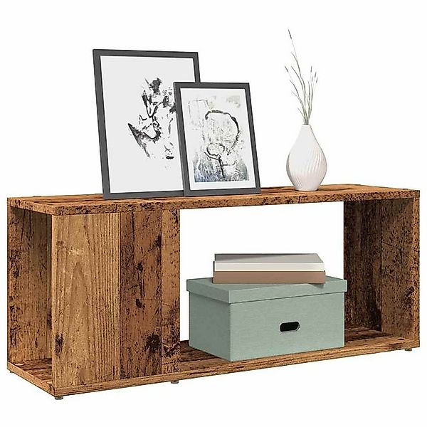 vidaXL Schrankmodule TV-Schrank Altholz-Optik 80x24x32 cm Holzwerkstoff günstig online kaufen